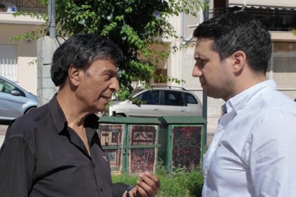 Ο Βασίλης Παϊτέρης σε τηλεοπτική συνέντευξη
