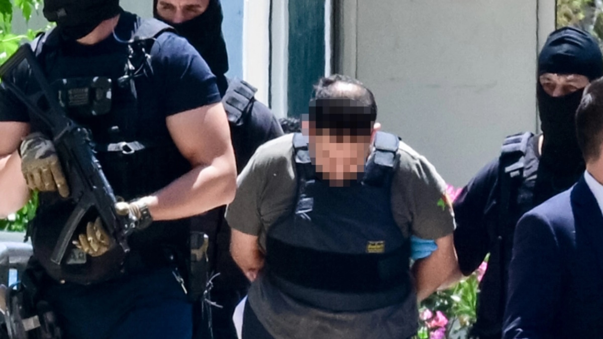Ο 37χρονος Παλαιστίνιος στα δικαστήρια της πρώην σχολής Ευελπίδων