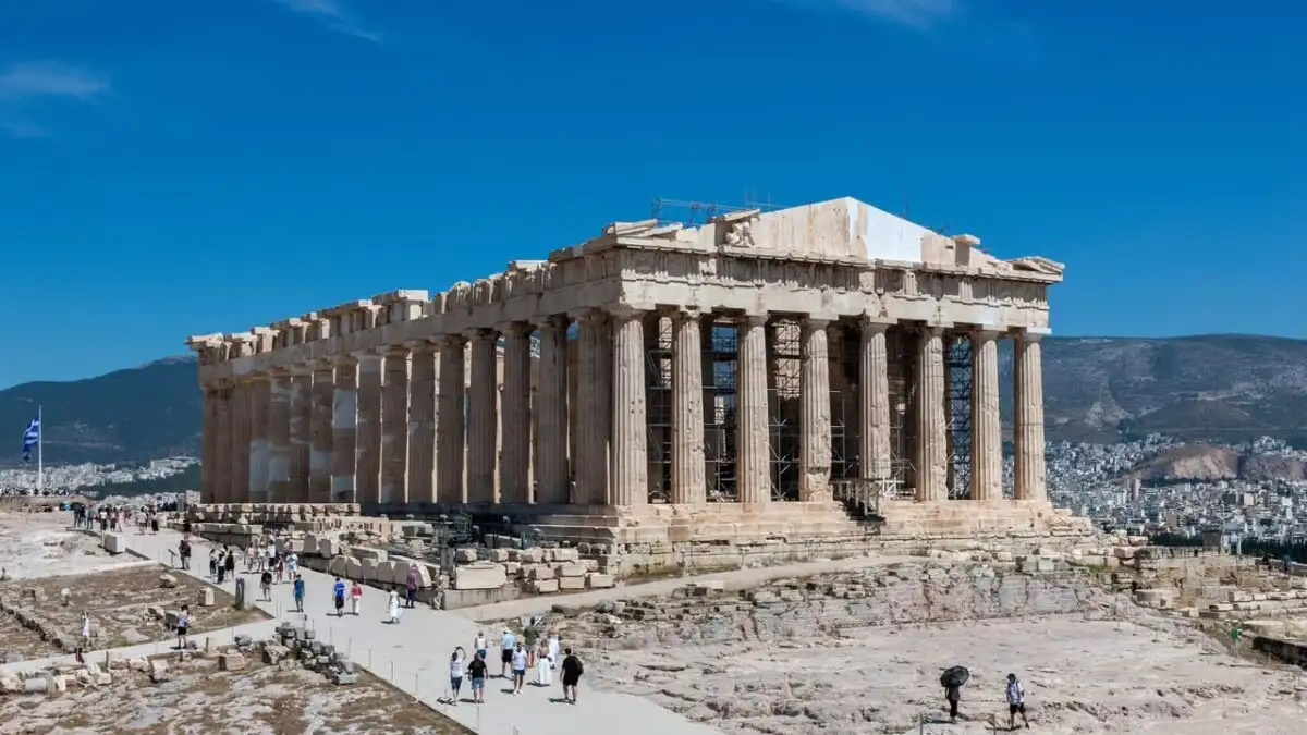 Ολοκληρωμένο το δυτικό αέτωμα του Παρθενώνα χωρίς σκαλωσιές