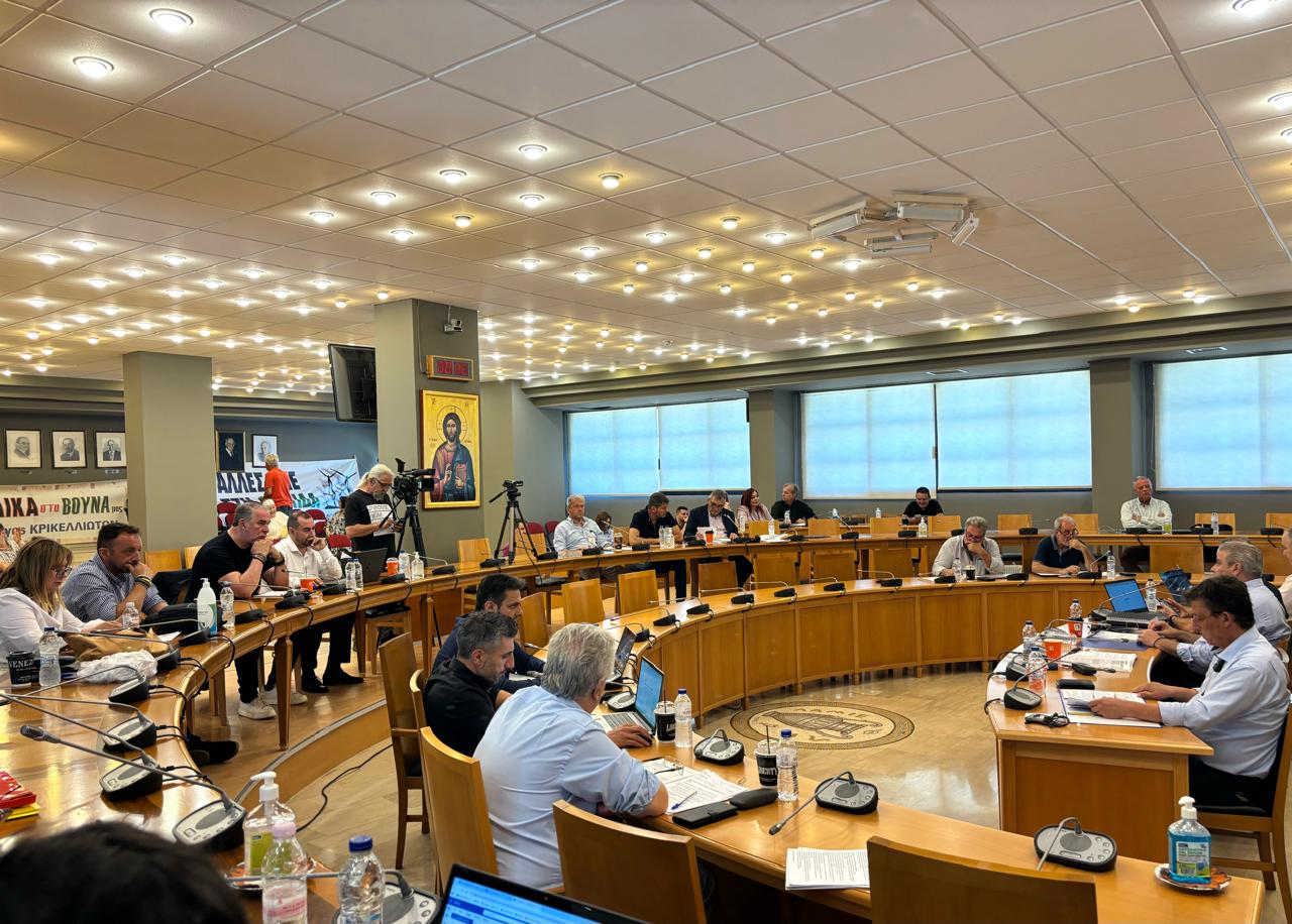 Ο Φάνης Σπανός μιλά στο Περιφερειακό Συμβούλιο Στερεάς Ελλάδας για το Ειδικό Χωροταξικό των ΑΠΕ