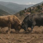 Ταυρομαχία σε βοσκοτόπι στον Τυμφρηστό της Φθιώτιδας με κτηνοτρόφους και δικαστική υπόθεση
