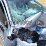 Σοβαρό τροχαίο με αυτοκίνητο και φορτηγό έξω από τη Θήβα