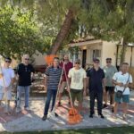 Εθελοντές και εκπρόσωποι φορέων στον καθαρισμό της παραλίας Σκάλας Αταλάντης
