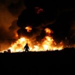 Πυκνός καπνός από πυρκαγιά σε εγκαταστάσεις ανακύκλωσης στο Ομορφοχώρι Λάρισας