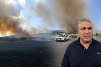 Ο Ηλίας Σανίδας αναφέρεται στη φωτιά στη Σφάκα και στα μέτρα πρόληψης στη Φθιώτιδα