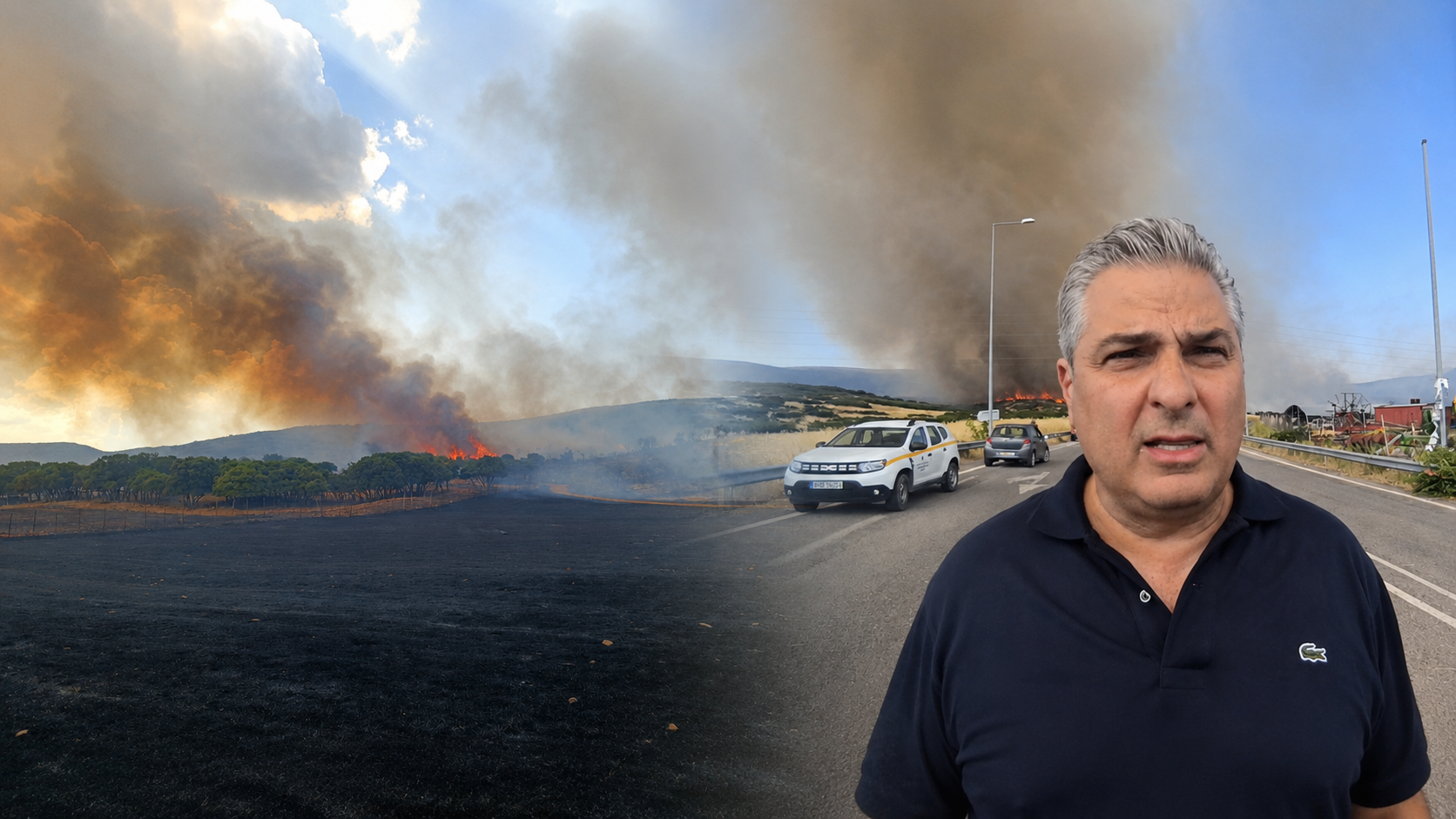 Ο Ηλίας Σανίδας αναφέρεται στη φωτιά στη Σφάκα και στα μέτρα πρόληψης στη Φθιώτιδα