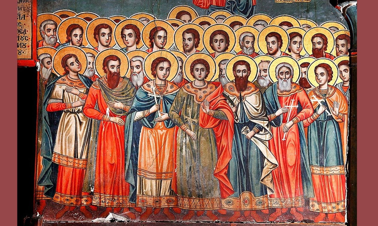 Εορτολόγιο με θέμα τους αγίους και τους εορτάζοντες της 10ης Ιουλίου