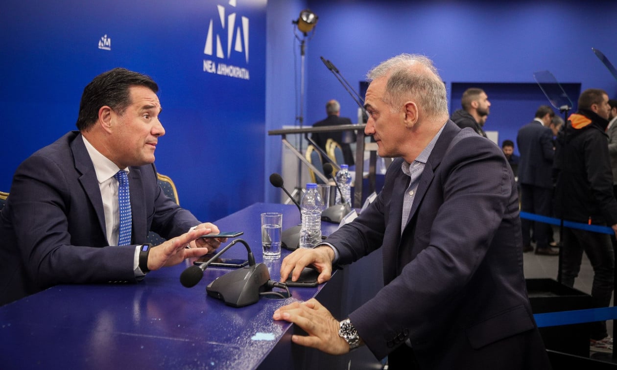 Άδωνις Γεωργιάδης και Μάριος Σαλμάς σε πολιτική αντιπαράθεση για την υπόθεση Novartis