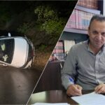 Υπηρεσιακό όχημα σε τροχαίο στα Άγραφα μετά την ανατροπή του, χωρίς τραυματισμό του δημάρχου.