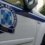 Περιπολικό της αστυνομίας σε περιοχή της Λάρισας