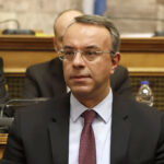Ο Χρήστος Σταϊκούρας σε επίσκεψη για τις ζημιές από την κακοκαιρία στη Φθιώτιδα