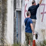 Αστυνομικό όχημα και χώρος καταδίωξης στο Άργος