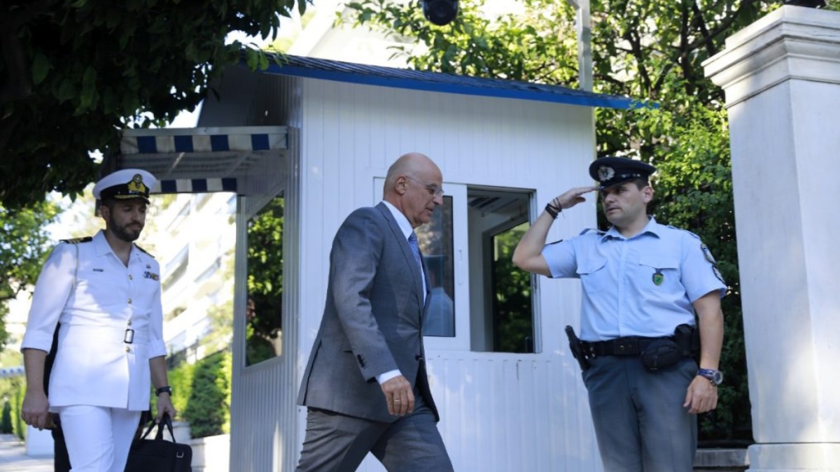 Συνεδρίαση του Κυβερνητικού Συμβουλίου Εθνικής Ασφάλειας υπό τον Κυριάκο Μητσοτάκη