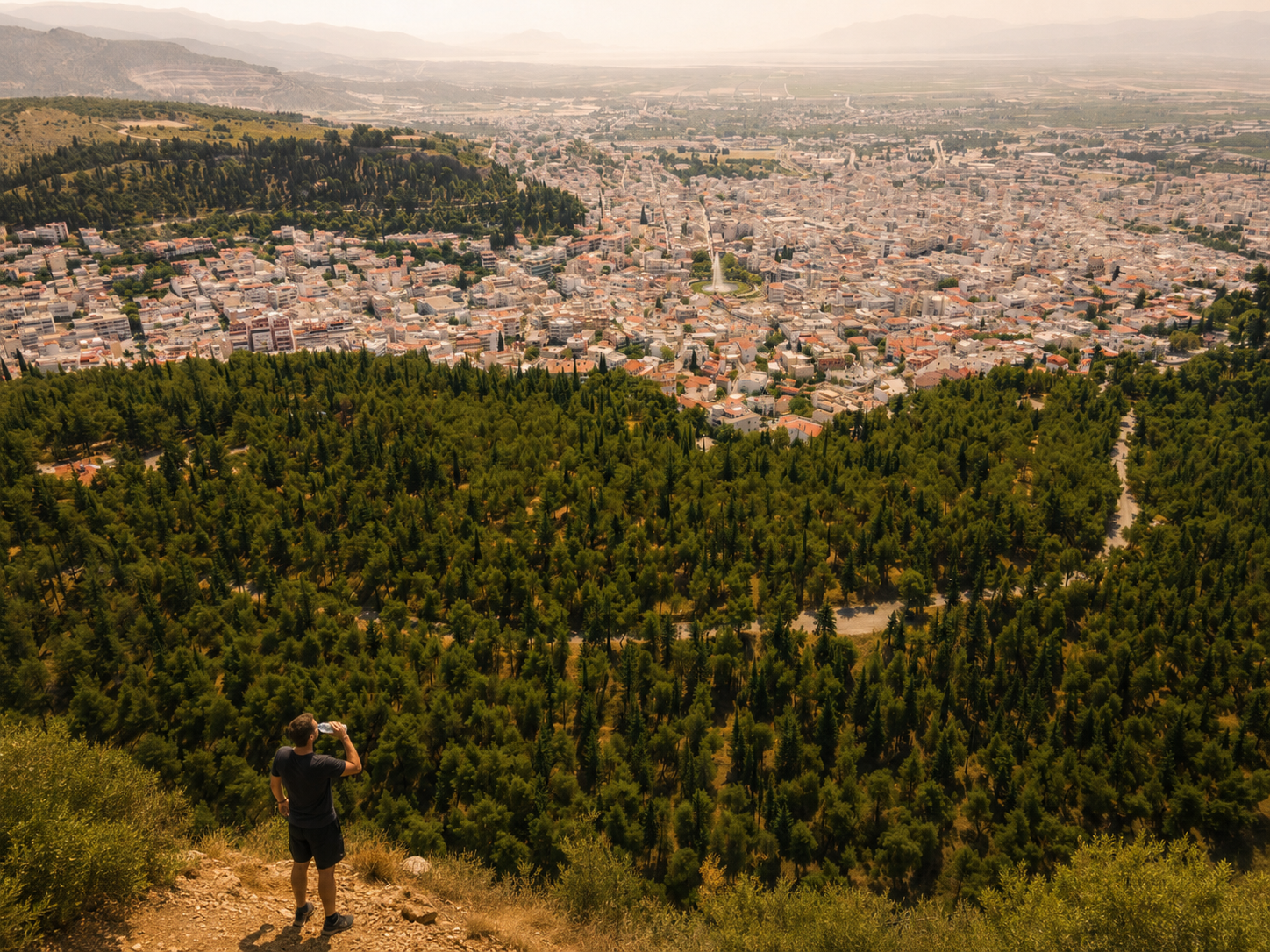 Πολύ υψηλές θερμοκρασίες στη Λαμία και τη Φθιώτιδα κατά τη διάρκεια καύσωνα