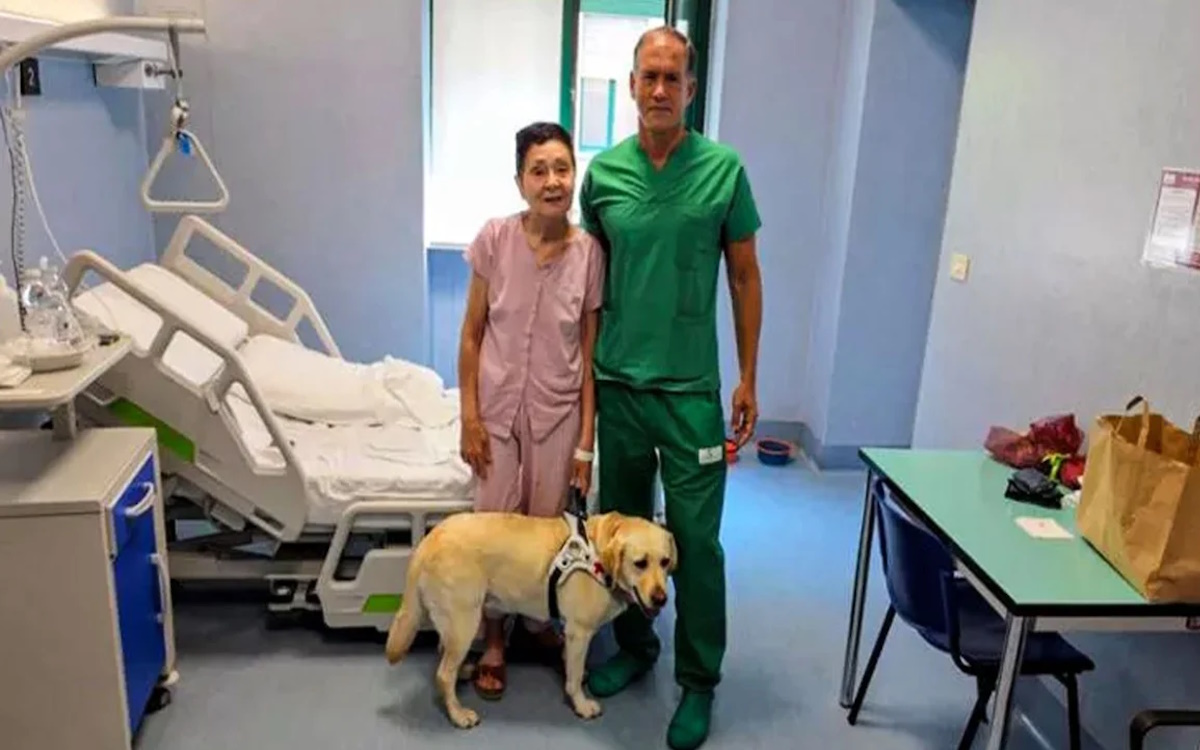 Ιταλοί γιατροί σε νοσοκομείο του Τορίνο κατά τη διάρκεια οφθαλμολογικής επέμβασης