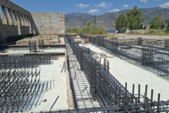 Εργασίες στο πρώην Εκπαιδευτήριο Καψάλη στην Ιτέα