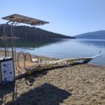 Ράμπα ΑμεΑ στην παραλία του Αγίου Γεωργίου Πελασγίας