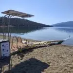 Ράμπα ΑμεΑ στην παραλία του Αγίου Γεωργίου Πελασγίας