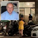 Αστυνομικές έρευνες έξω από το γραφείο του ποινικολόγου Σταύρου Γεωργίου στο κέντρο της Αθήνας