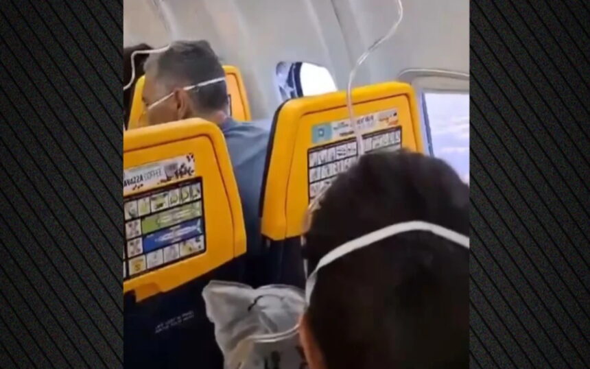 Αεροσκάφος της Ryanair σε πτήση από τη Θεσσαλονίκη προς το Μόναχο